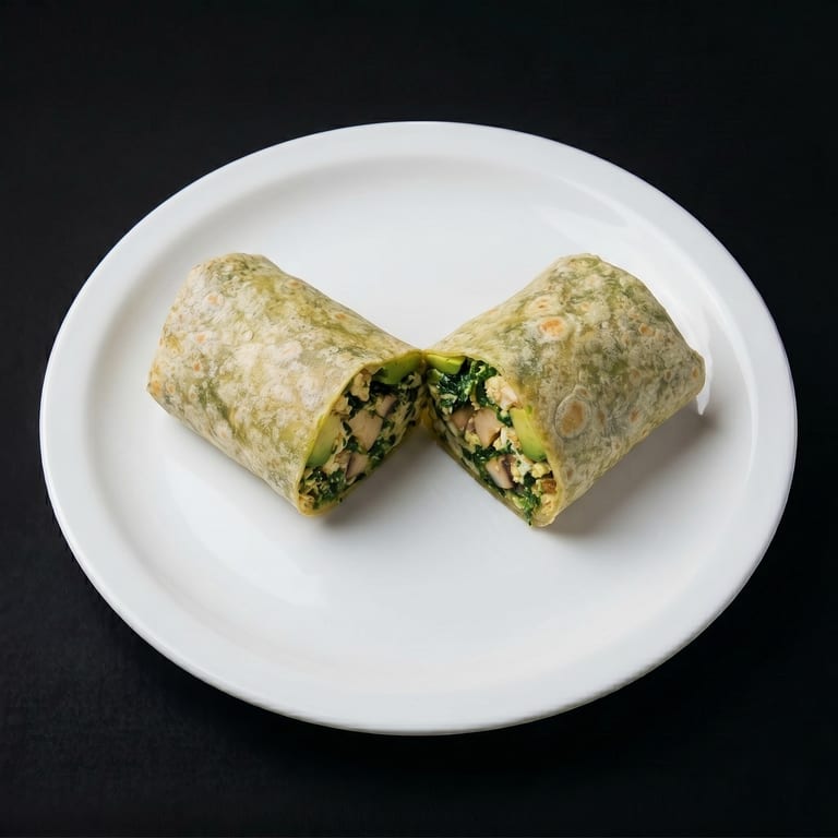 Delicious Breakfast Burrito