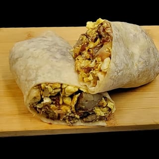 Bacon, Potato & Cheese Burrito