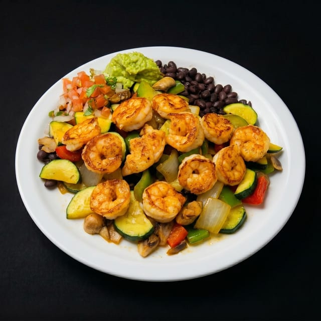 Grilled Shrimp Bowl.