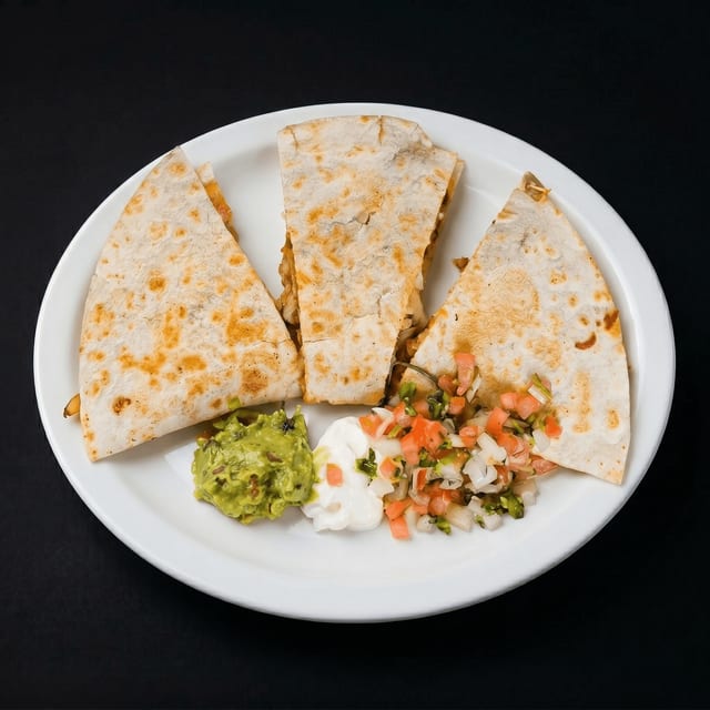 Shrimp Quesadilla.