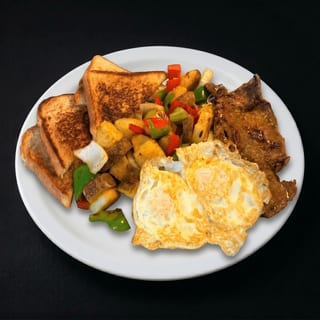 Carne Asada & Eggs Plate